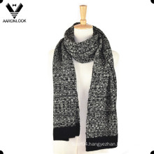 Men′s Acrylic Jacquard Machine Knit Scarf